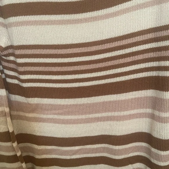 Pink & Brown Bell Sleeve Sweater Dress | Pink Lily - Picture 7 of 7